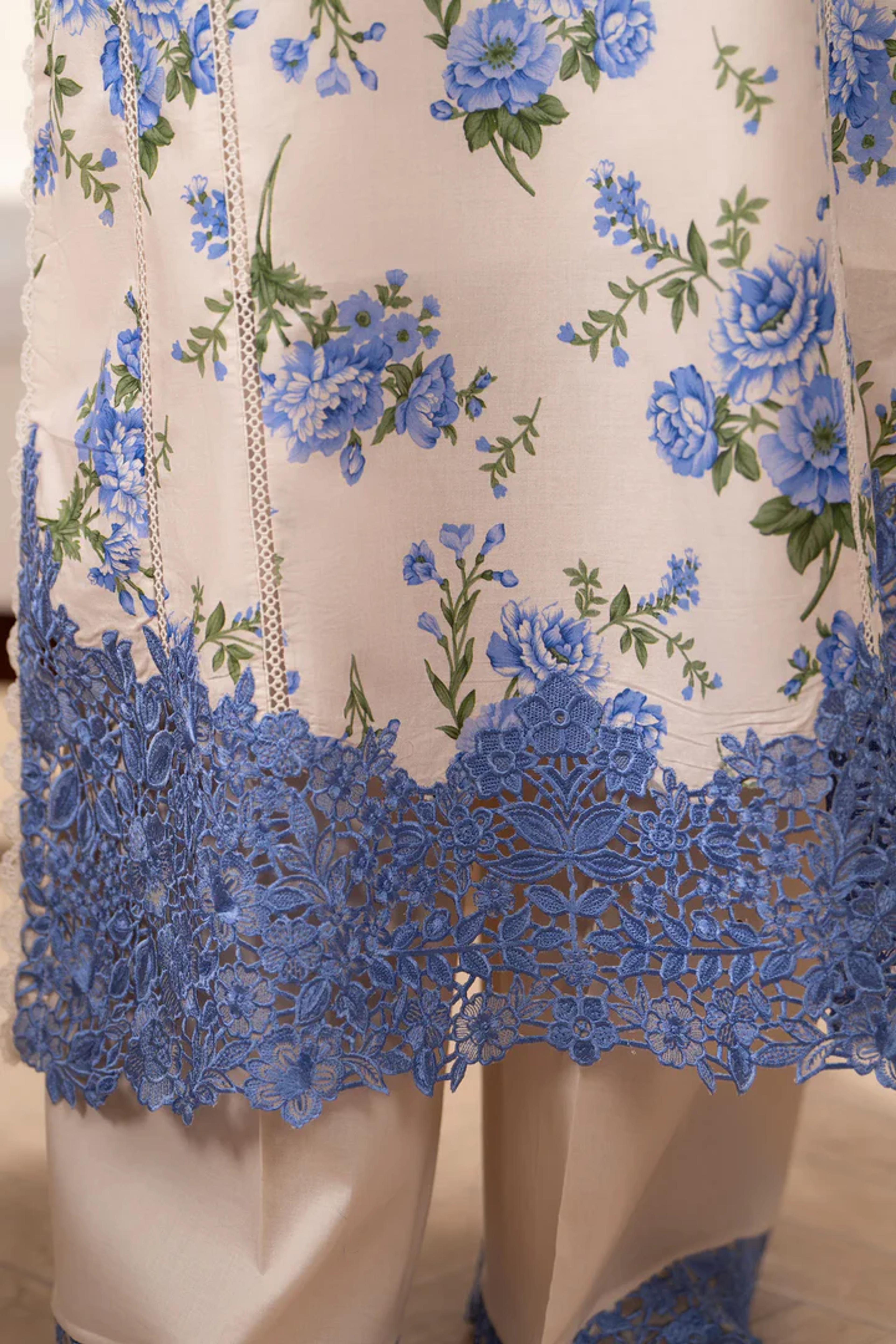 Festive Lawn Suit Embroidered &Breathable - Thumbnail 5