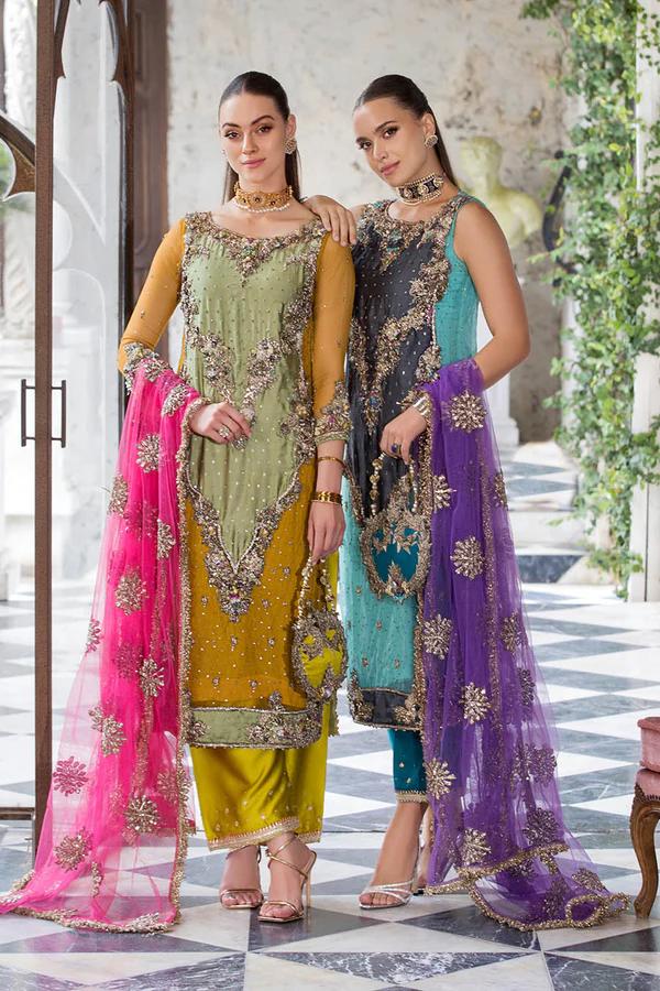 Hand-Worked Pure Organza Formal Wear - Image 2