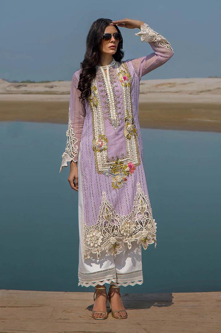 Cotton Chikan 3D Embroidered - Image 20