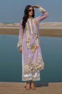 Cotton Chikan 3D Embroidered - Thumbnail 20