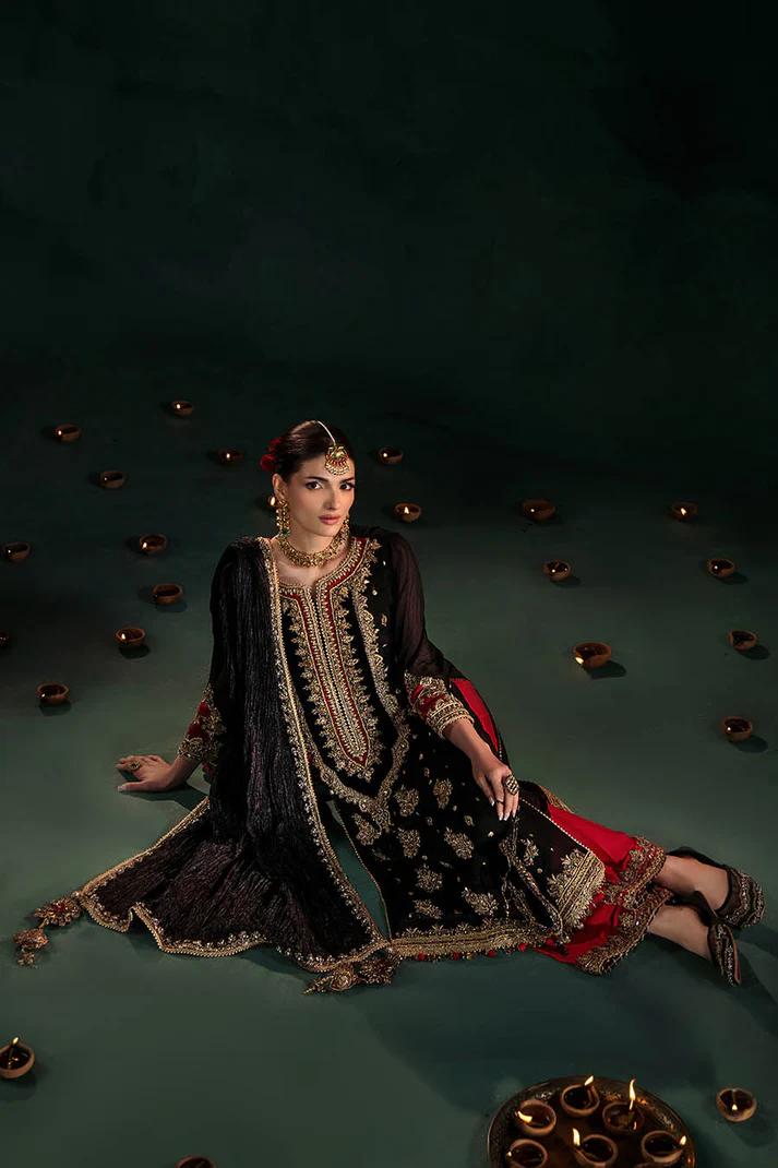 Hand-Embroidered Chiffon & Silk - Image 11