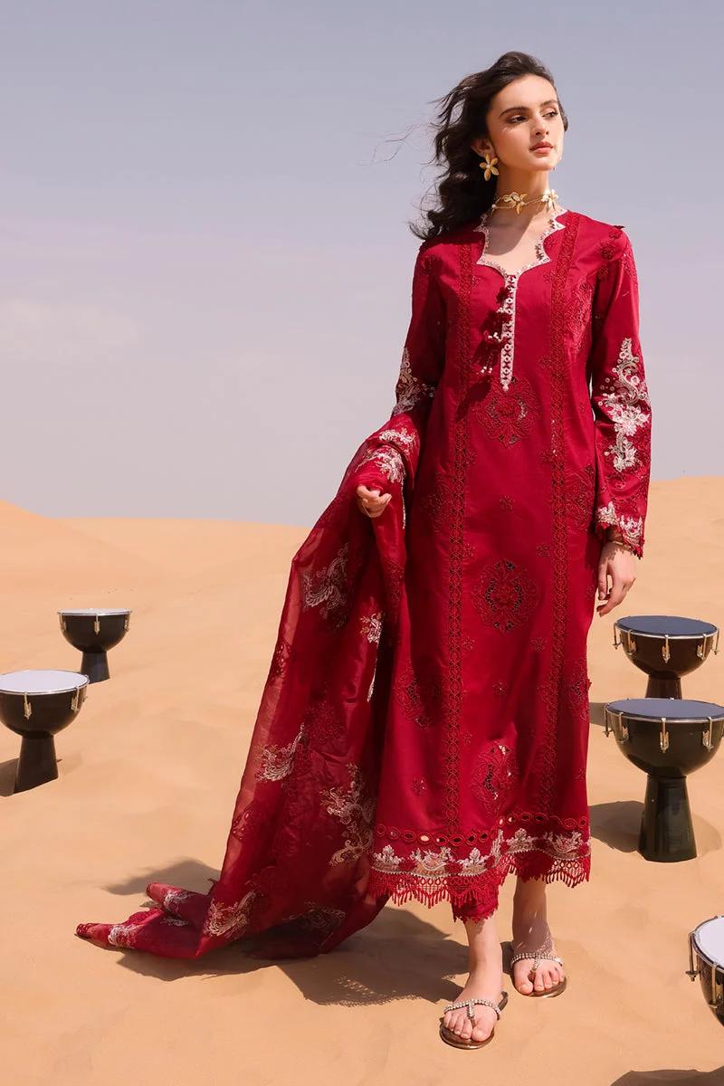 Chikankari Embroidered Lawn Suit - Image 1