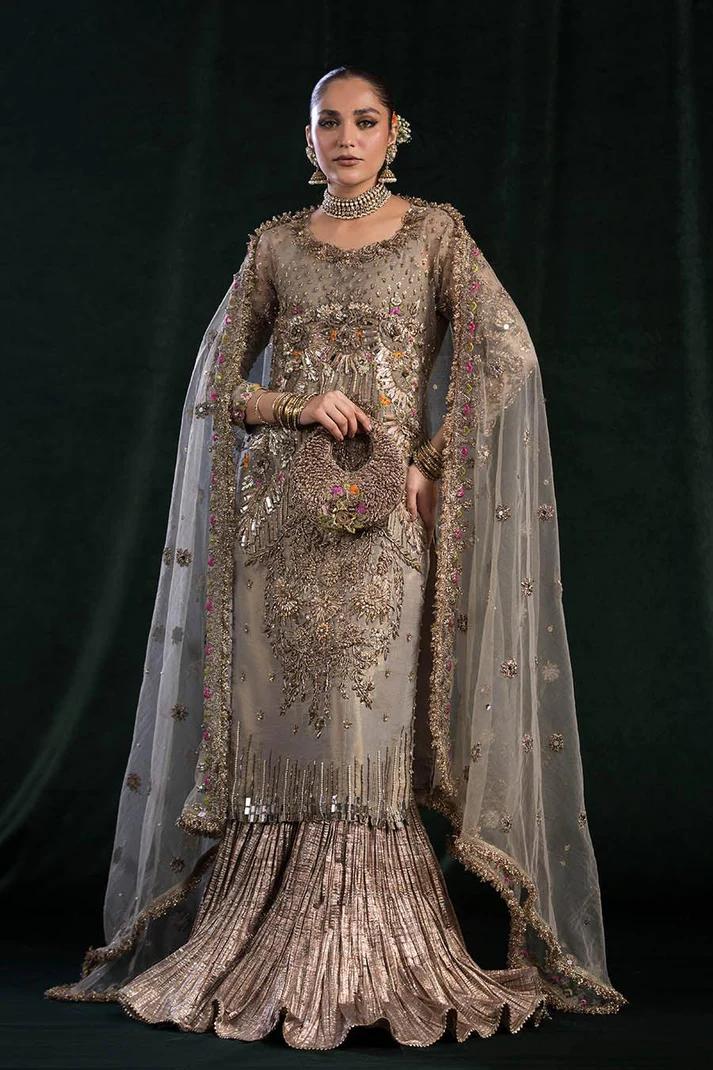 Designer Resham Mesuri & Net Dupatta - Image 3
