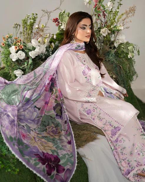 Chikankari Short Shirt&Farshi Shalwar - Image 10