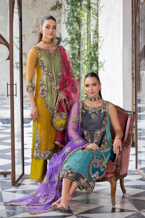 Hand-Worked Pure Organza Formal Wear - Image 1
