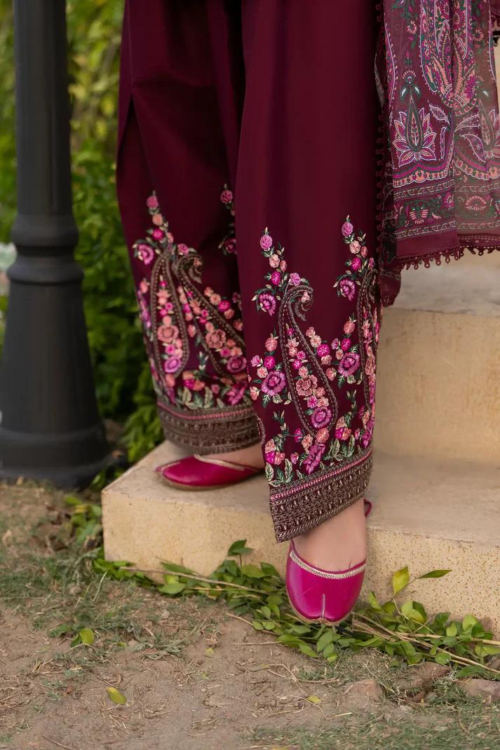 Short Shirt with Dori Tassels & Chiffon Dupatta - Image 14