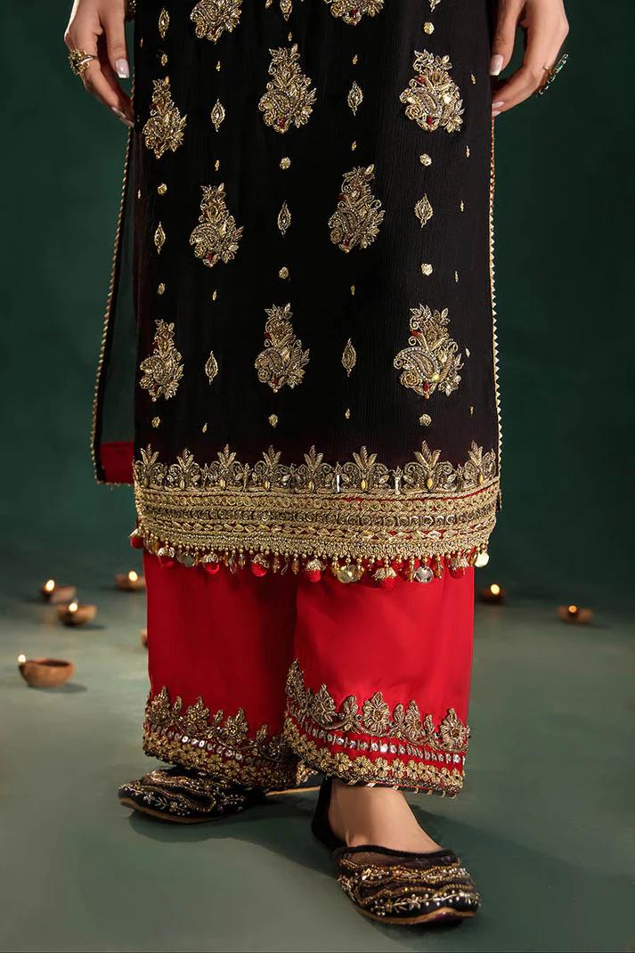 Hand-Embroidered Chiffon & Silk - Image 17