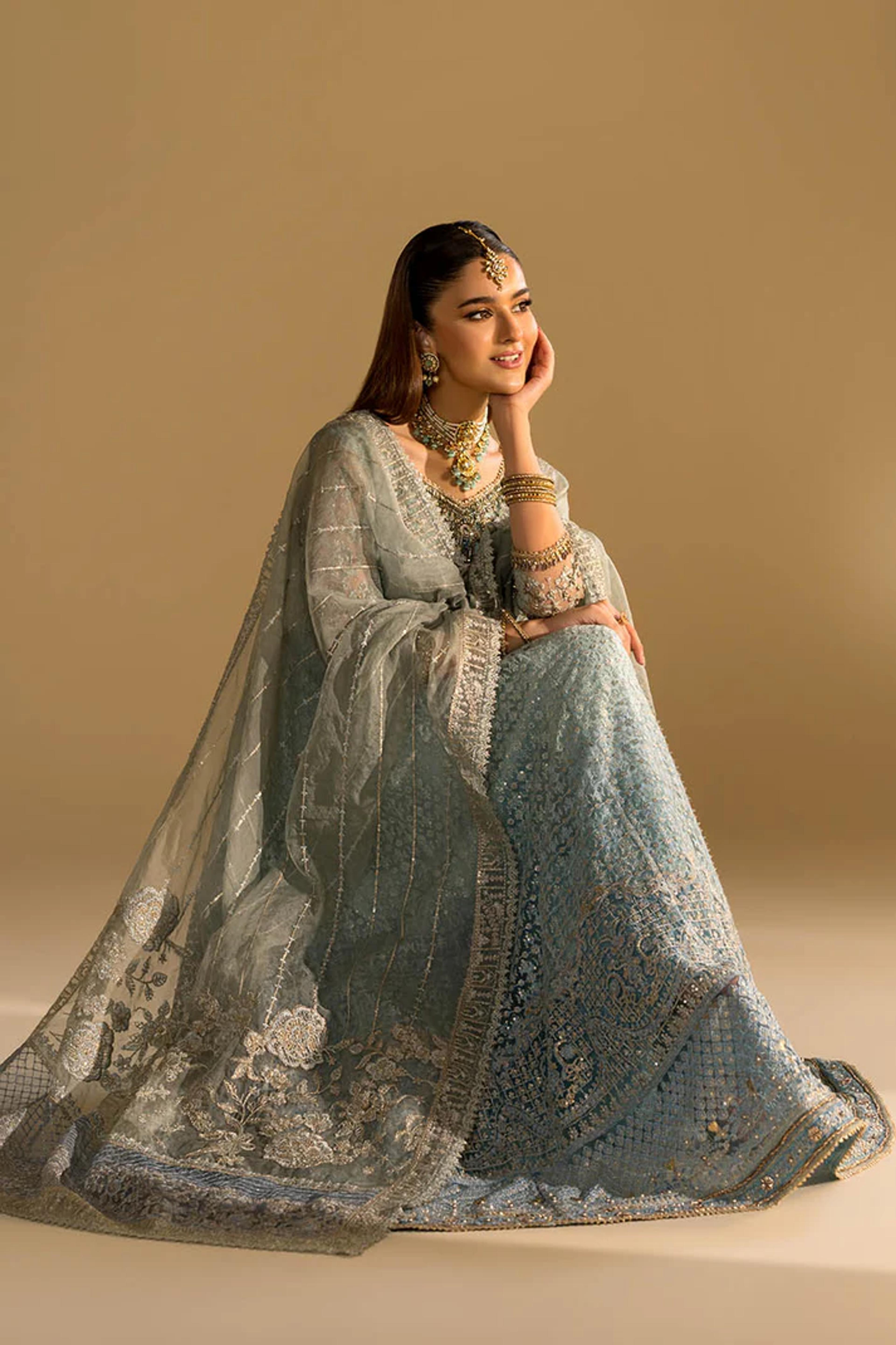 Designer Net & Raw Silk - Thumbnail 5
