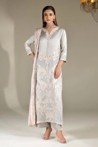 Thread Work Silk & Raw Silk Paneled - Thumbnail 2