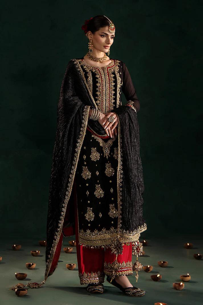 Hand-Embroidered Chiffon & Silk - Image 3