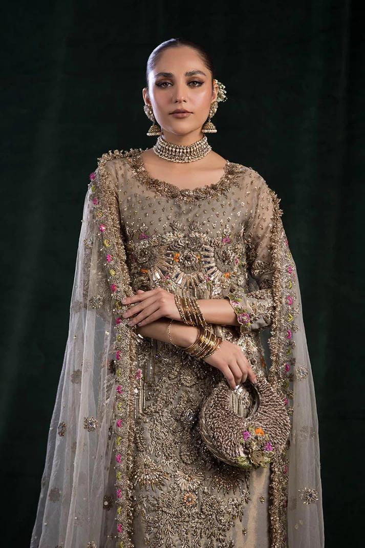 Designer Resham Mesuri & Net Dupatta - Image 5