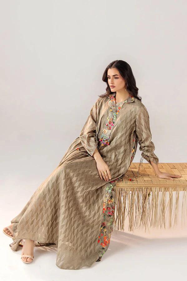 Indian Brochette Shirt with Pure Cotton Bottom - Image 3