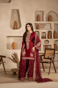 Regal Paisley Tilla Suit - Thumbnail 9