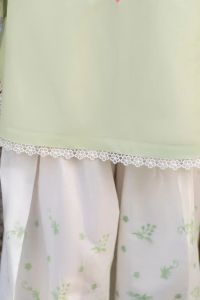 Embroidered Short Shirt & Farshi Shalwar  - Thumbnail 13