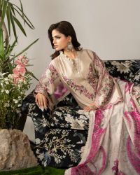 Suit with Cutwork Trouser & Lace - Thumbnail 5