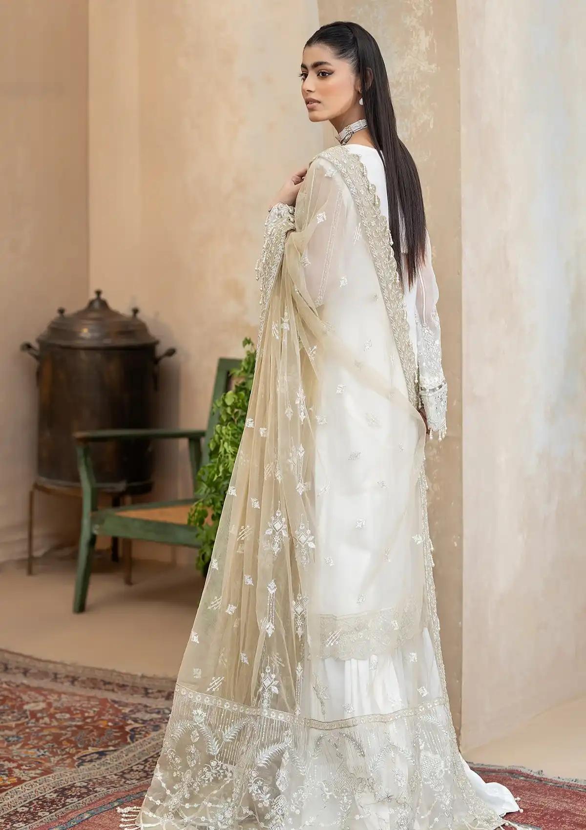 Embroidered Organza Suit - Image 3