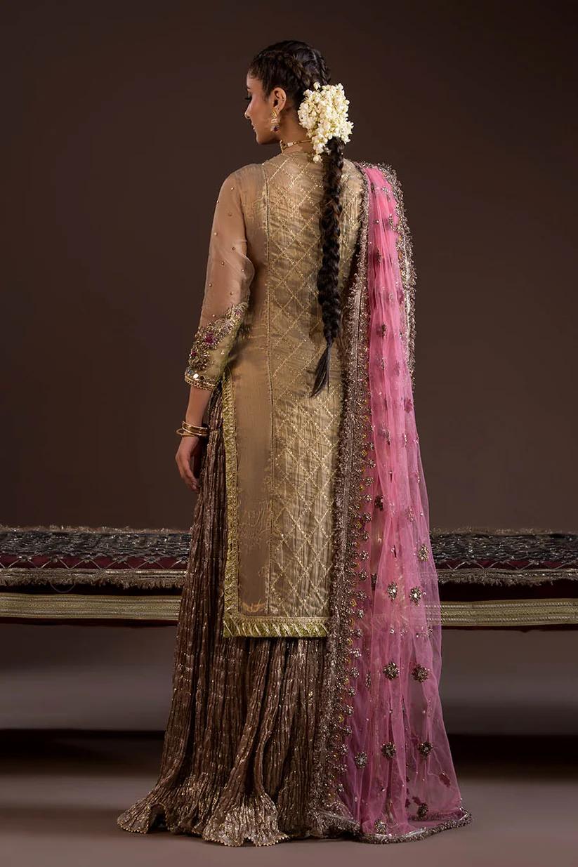 Pure Mesuri 3D Zardozi Work Suit - Image 2