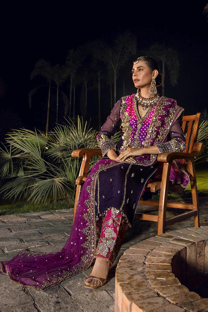 Kora Dabka Chiffon Chunri Shirt - Image 10