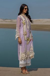 Cotton Chikan 3D Embroidered - Thumbnail 21