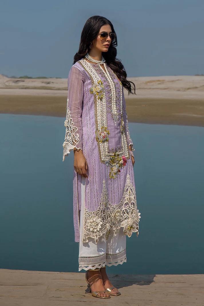 Cotton Chikan 3D Embroidered - Image 21