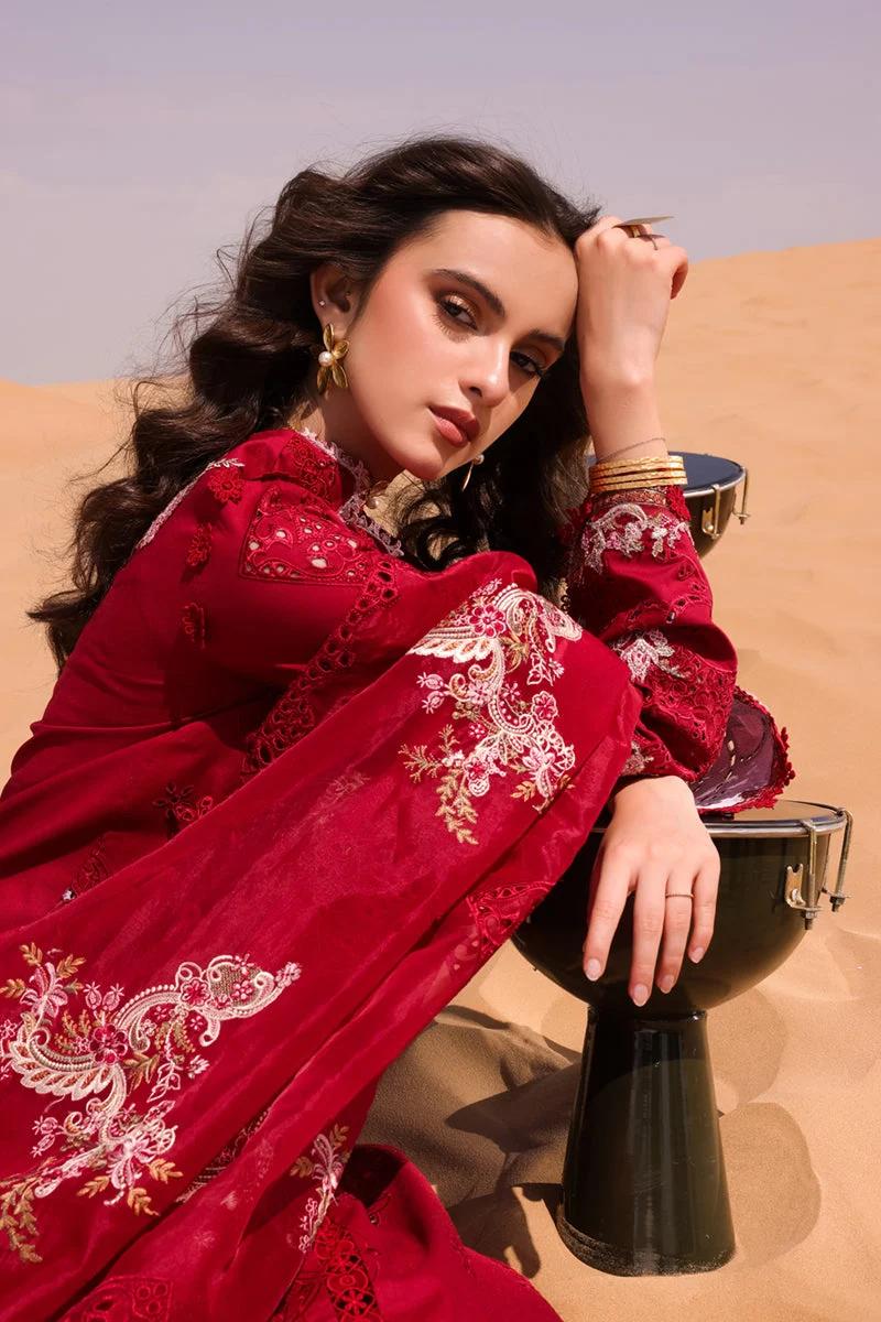 Chikankari Embroidered Lawn Suit - Image 4