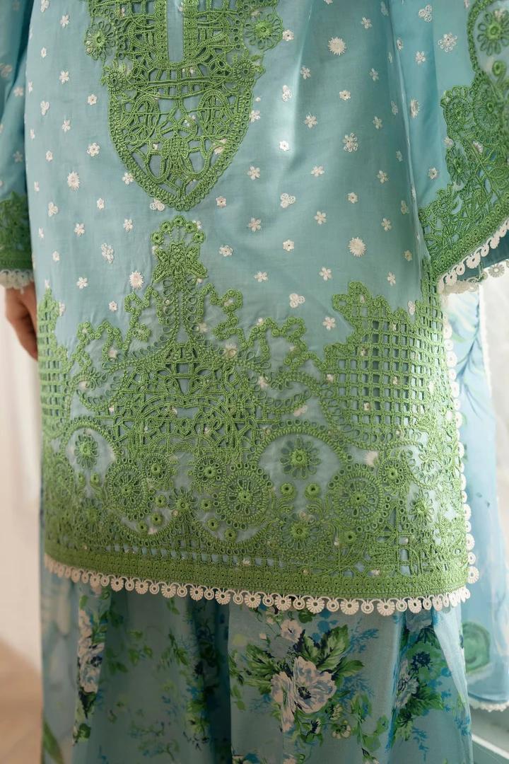 Flowing Farshi Elegance Printed Lawn Suit - Image 6