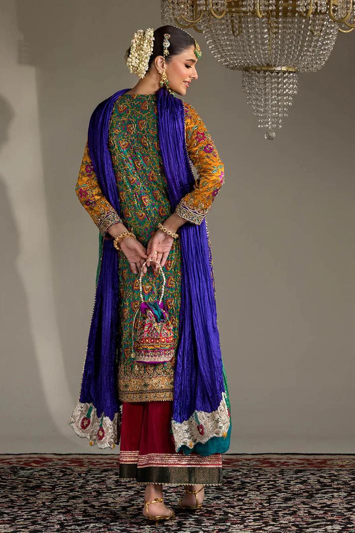 Kora Dabka Resham Silk Suit - Image 6
