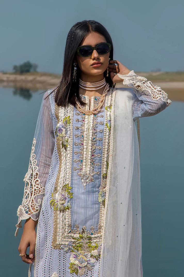 Cotton Chikan 3D Embroidered - Image 28