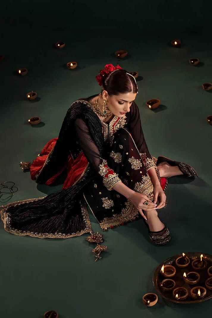 Hand-Embroidered Chiffon & Silk - Image 14