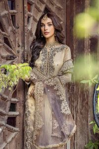 Hand-Embroidered Festive Suit - Thumbnail 4