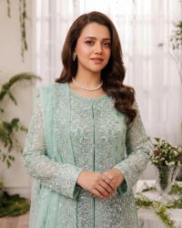 Sequin & Tilla Embroidered Open-Gown Maxi - Thumbnail 7