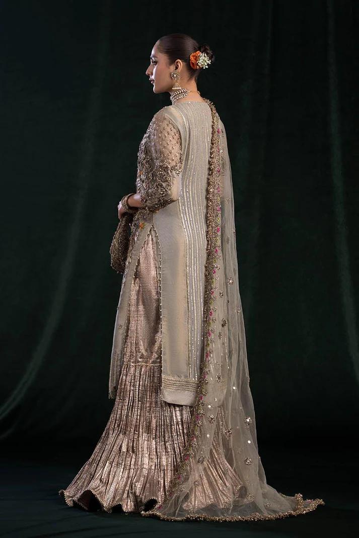 Designer Resham Mesuri & Net Dupatta - Image 6