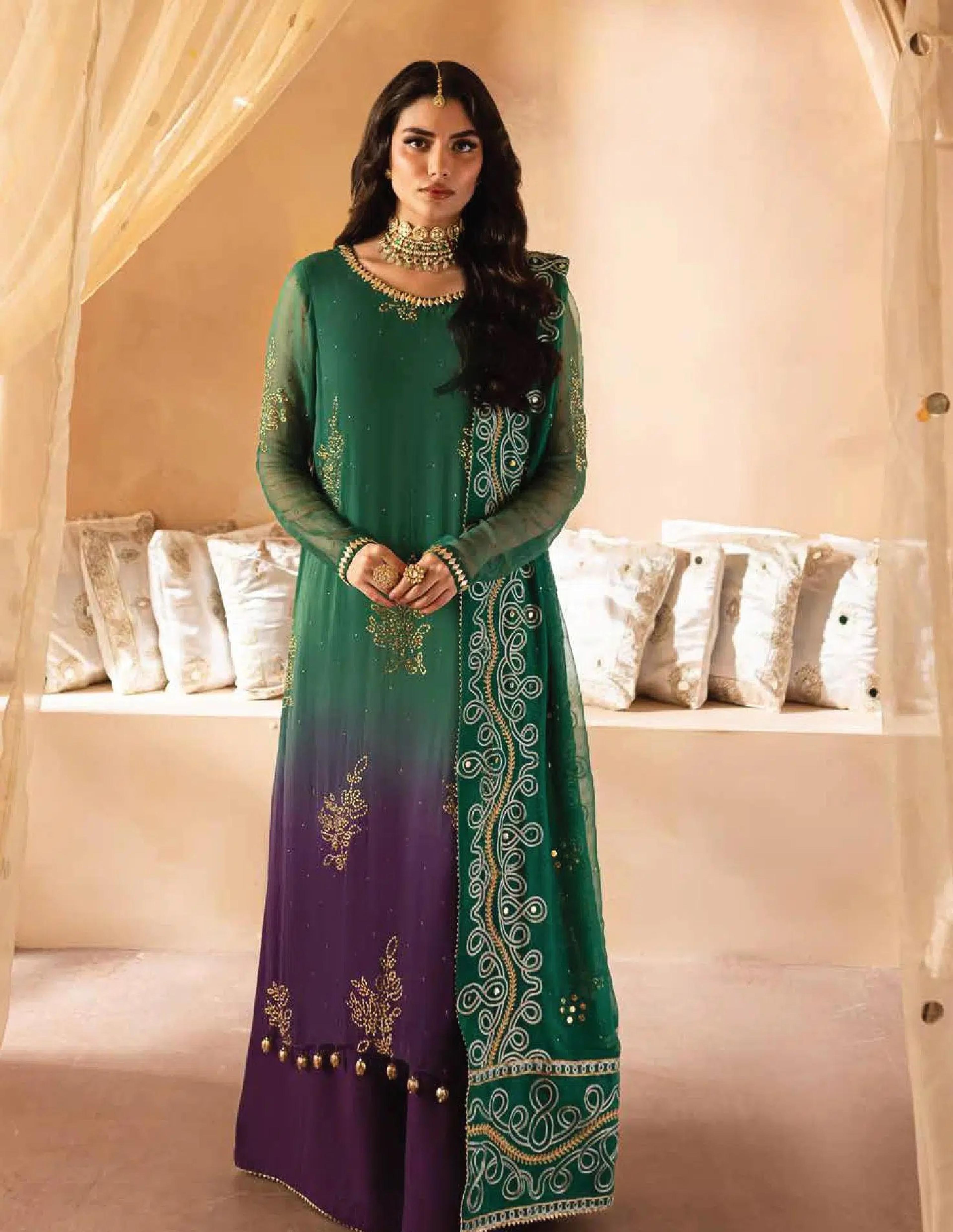 Mukeshkari  Chiffon Suit - Thumbnail 2