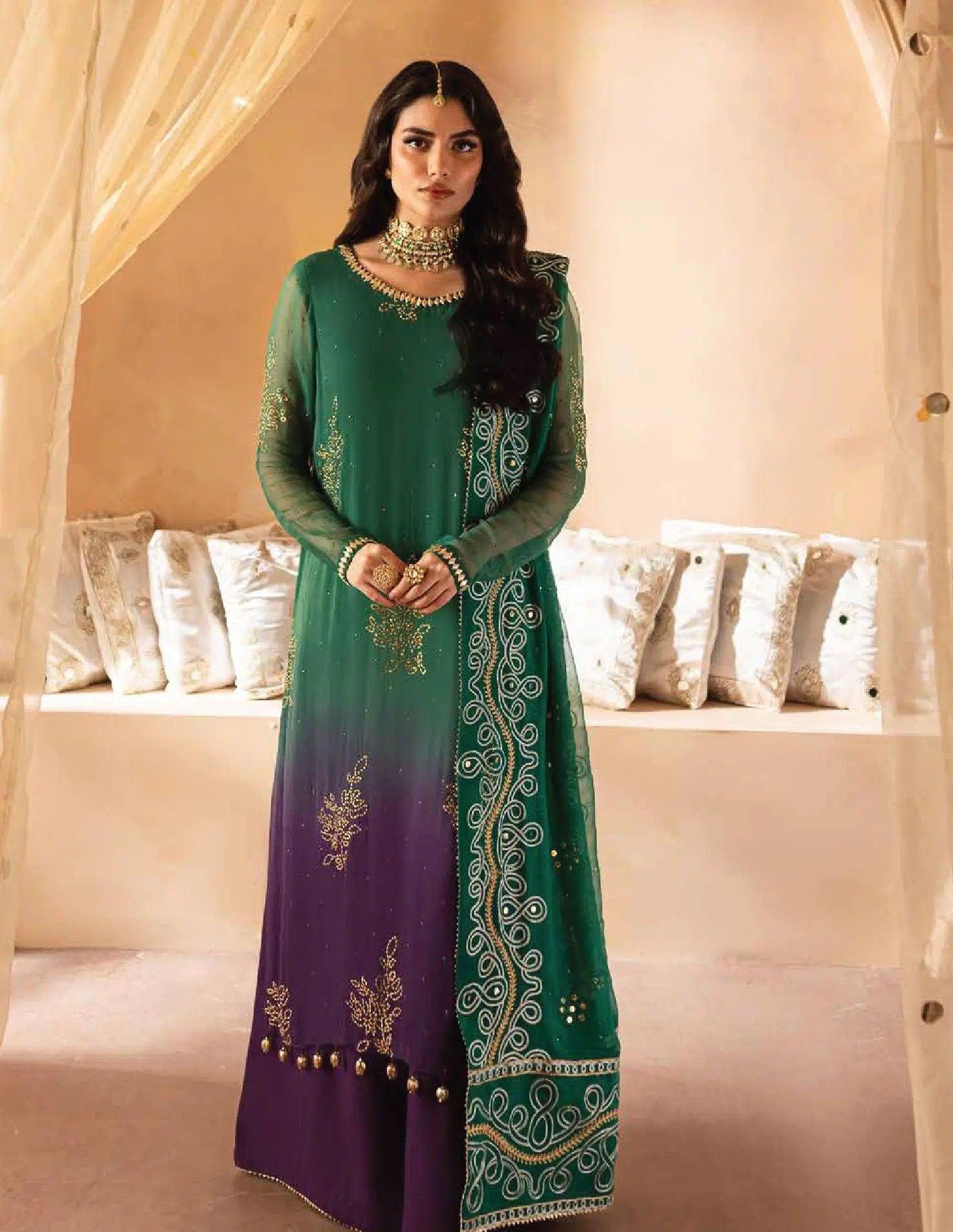 Mukeshkari Chiffon Suit - Image 2