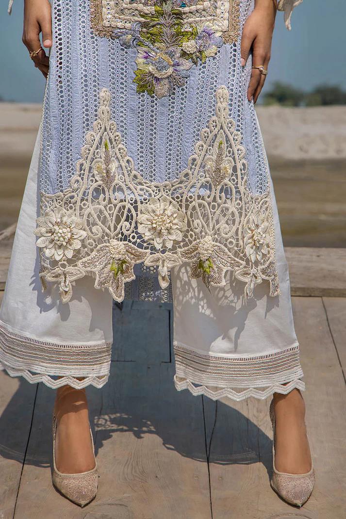 Cotton Chikan 3D Embroidered - Image 35