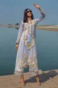 Cotton Chikan 3D Embroidered - Thumbnail 31