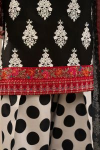 Flora Edit Embroidered Lawn Suit - Thumbnail 6