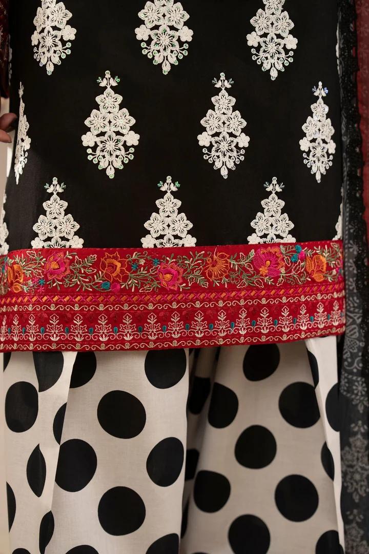 Flora Edit Embroidered Lawn Suit - Image 6