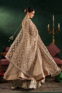 Royal Kora Dabka Chiffon Suit - Thumbnail 4