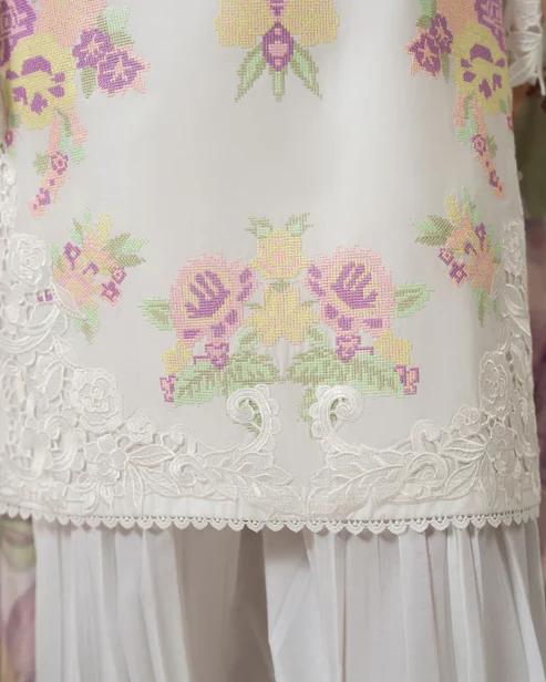 Cross-Stitch Short Shirt&Bubble Trouser - Image 5