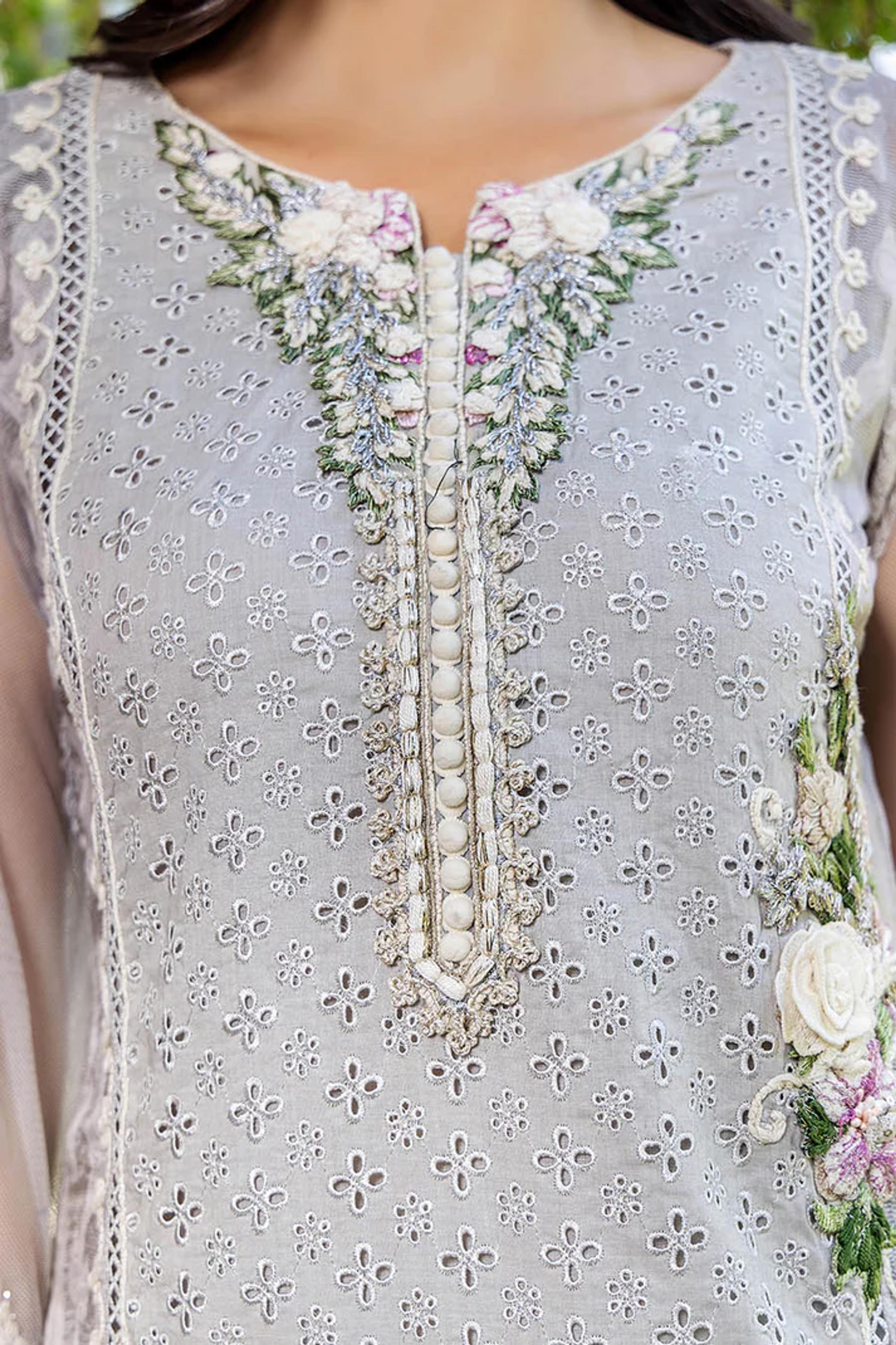 3D Chikankari Suit - Thumbnail 5