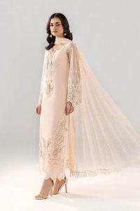 Pure Cotton with Brochette Net Sleeves - Thumbnail 3