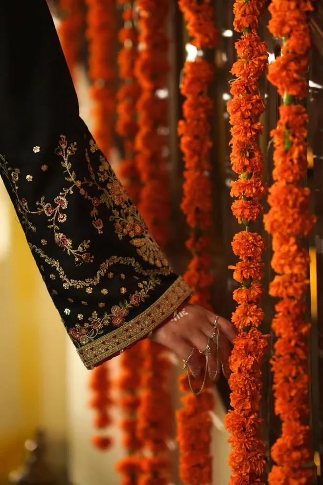 Midnight Floral Festive Suit - Image 6