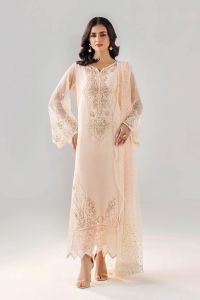 Pure Cotton with Brochette Net Sleeves - Thumbnail 4