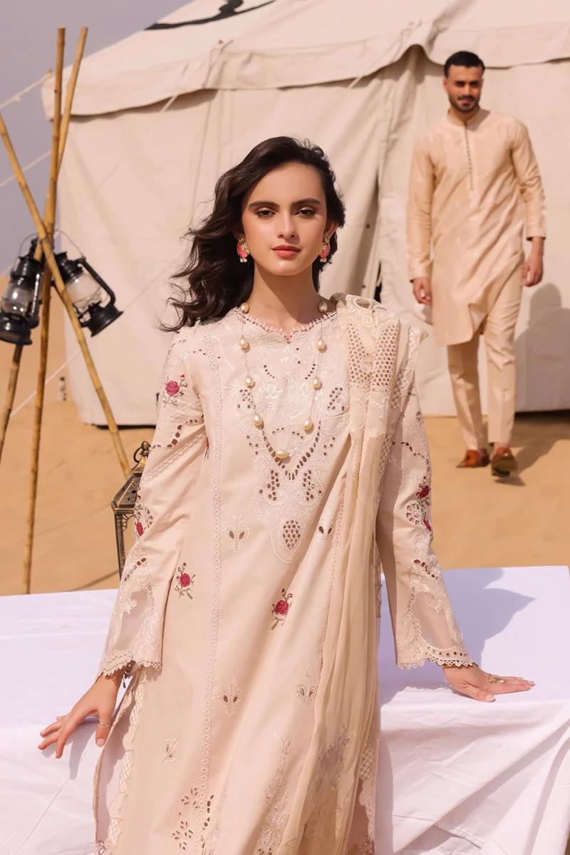 Chikankari Embroidered Lawn Ensemble - Image 2
