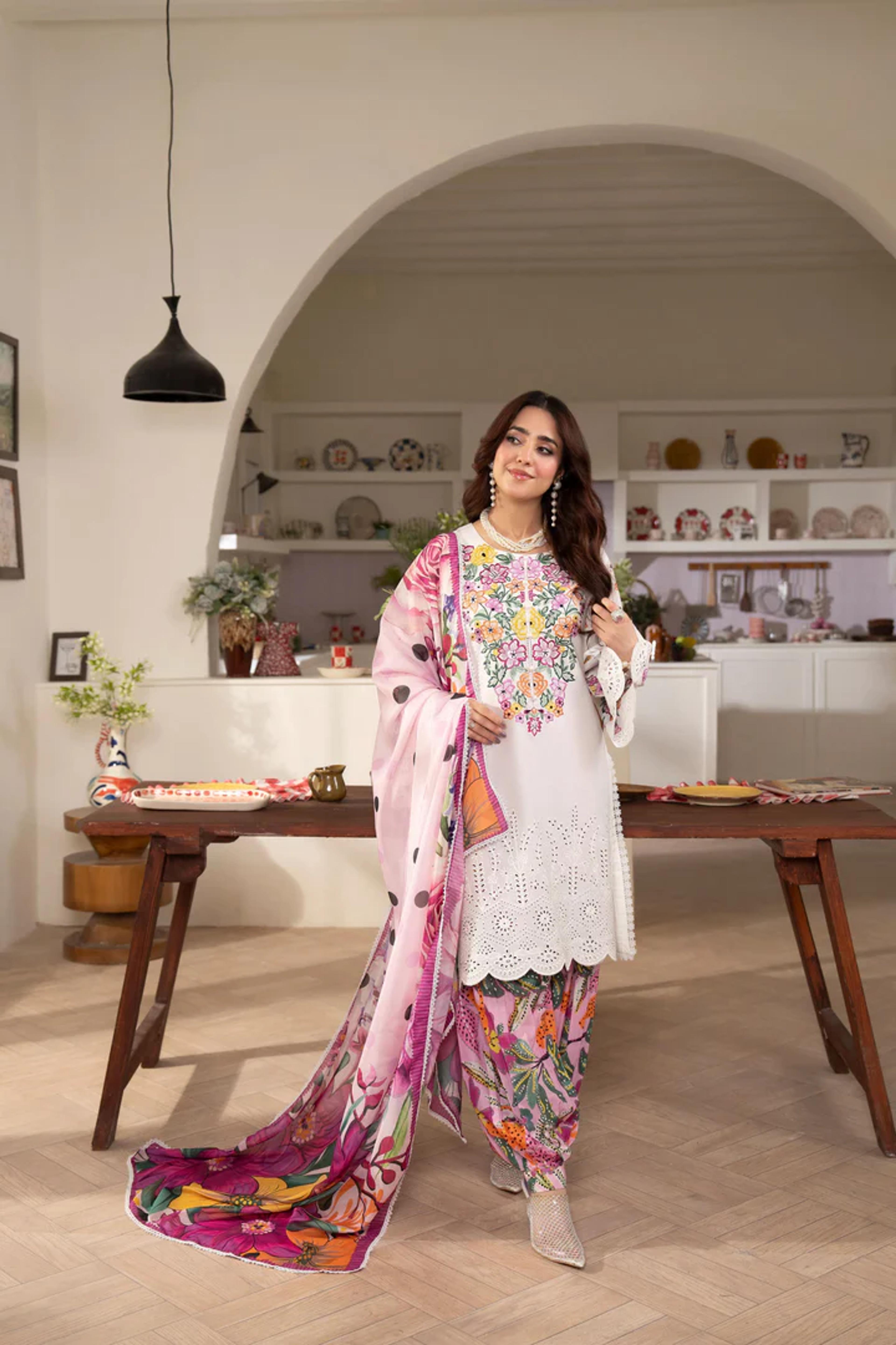Lawn Suit | Embroidered & Breathable