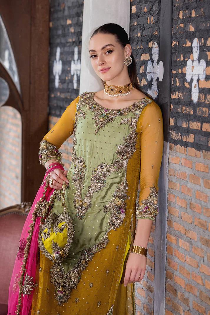 Hand-Worked Pure Organza Formal Wear - Image 16