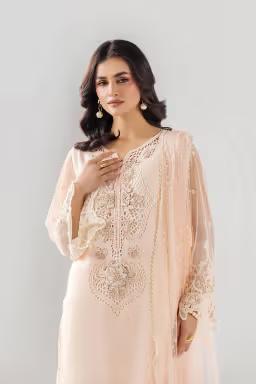 Pure Cotton with Brochette Net Sleeves - Image 17