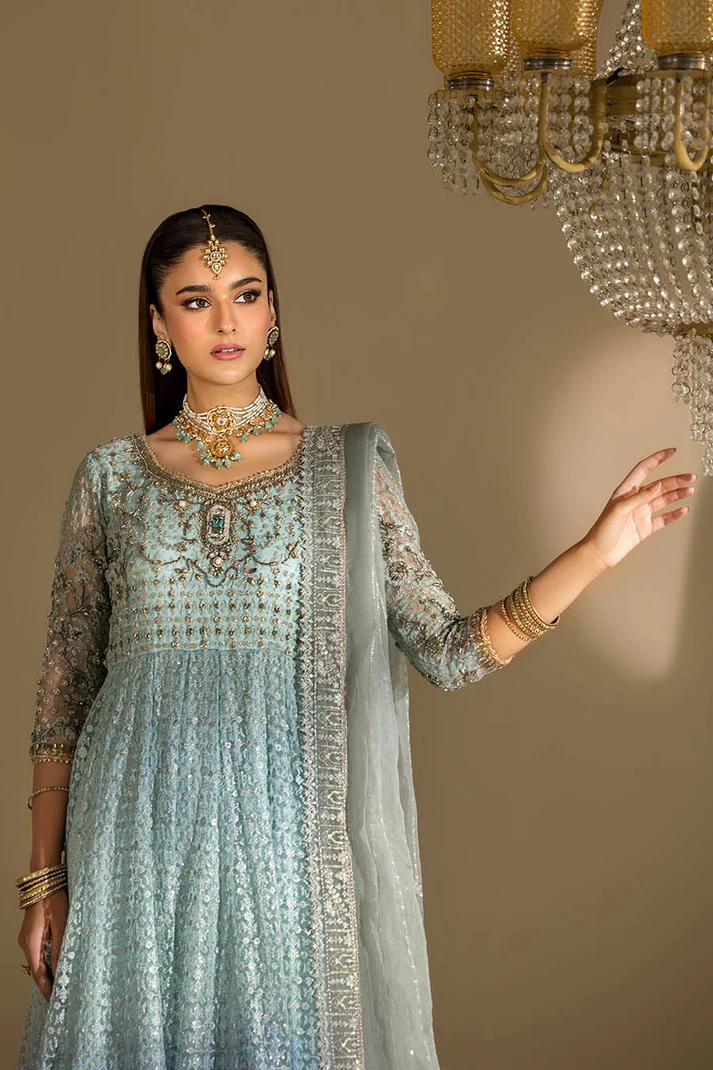 Designer Net & Raw Silk - Image 8