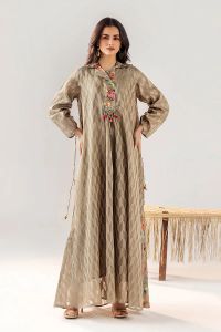 Indian Brochette Shirt with Pure Cotton Bottom - Thumbnail 1